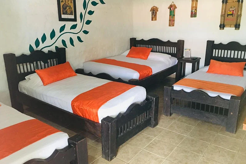 habitacion quintuple hotel parque los arrieros